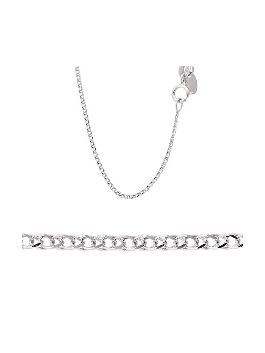 Skaras Jewels White Gold Chain Neck 14K