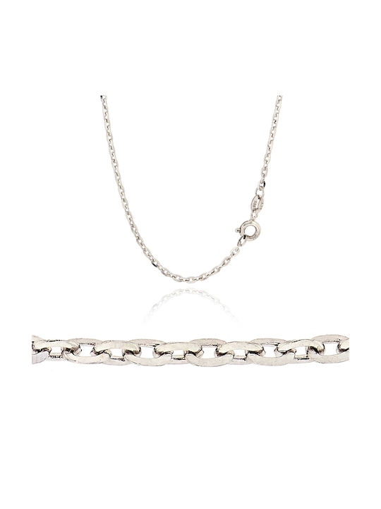 Skaras Jewels White Gold Chain Neck 14K