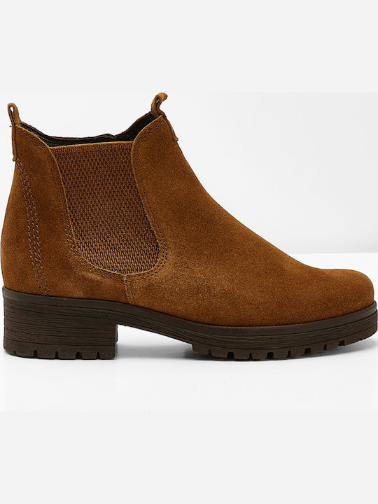 Gabor Leder Stiefeletten Damen Braun