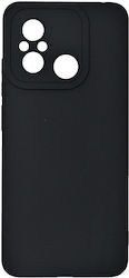 Ancus TPU Back Cover Σιλικόνης Μαύρο (Redmi 12C)