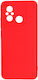 Ancus TPU Silicone Back Cover Red (Redmi 12C)