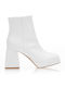 Stiefeletten Damen Weiß