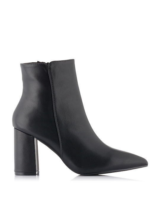 Plato Damen Knöchelstiefel Schwarz