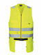Portwest Men's Safety Vest with Reflective Film Yellow