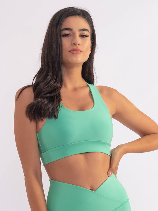 The Lady Women's Sports Bra without Padding Green