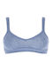 Cotonella Women's Bra without Padding Blue