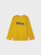 Mayoral Kids Blouse Long Sleeve Yellow