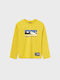 Mayoral Kids Blouse Long Sleeve Yellow