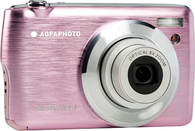 AgfaPhoto Realishot DC8200 Compact Aparat Foto 18MP Cu Zoom Optic 8x cu Ecran 2.7" și Rezoluție Video 1920 x 1080 pixeli Roz