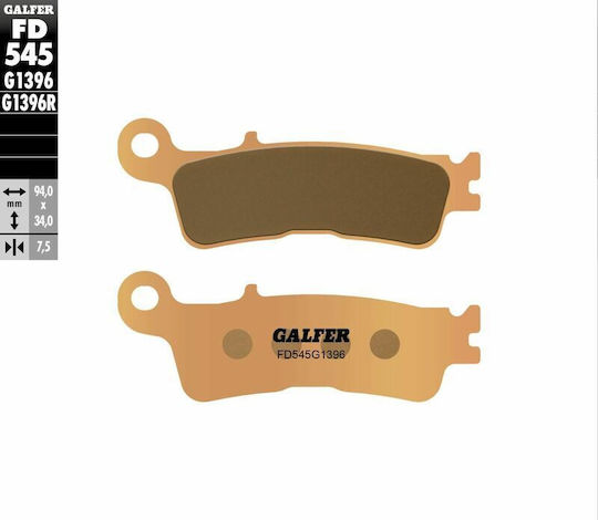 Galfer Τακάκια Μοτοσυκλέτας για Yamaha YZ 250