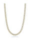 Luca Barra Chain Neck made of Steel Gold-plated Wide Thickness 8mm and Length 50cm