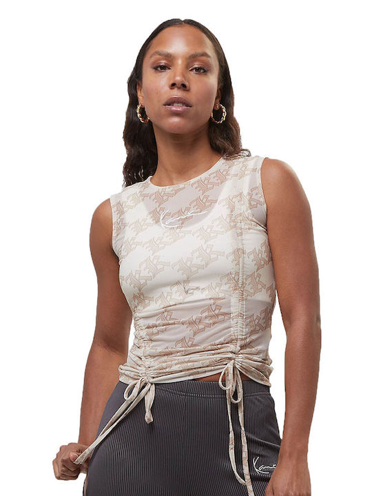 Karl Kani Signature Damen Sommer Bluse Ärmellos...