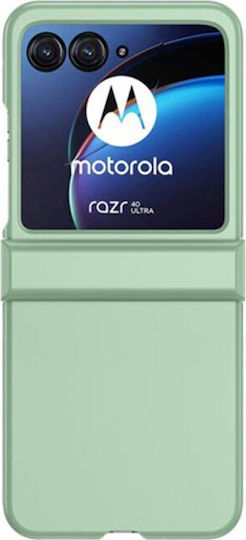 Skin Feel Back Cover Πλαστικό Πράσινο (Razr 40 Ultra)