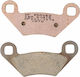 DP Brakes Τακάκια Μοτοσυκλέτας Πίσω