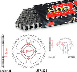 JT Sprockets Chain & Sprocket Kit for Yamaha Z 125