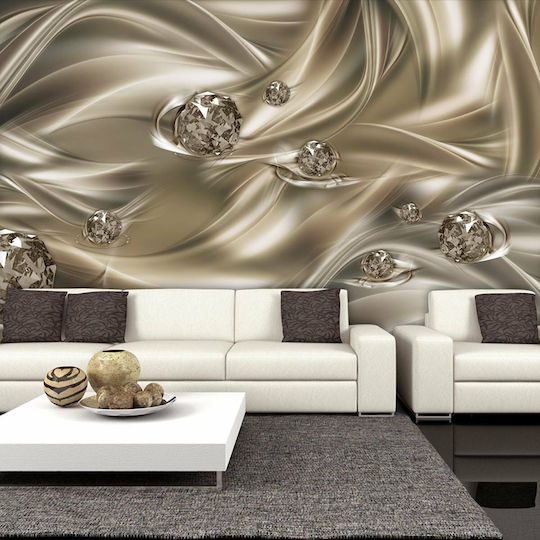 Fototapete Velvet Kiss Stoff Gold L400xB280cm 161006659