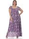 Rochii De Vară Pentru Femei Maxi Rochie Cu Volane Floral