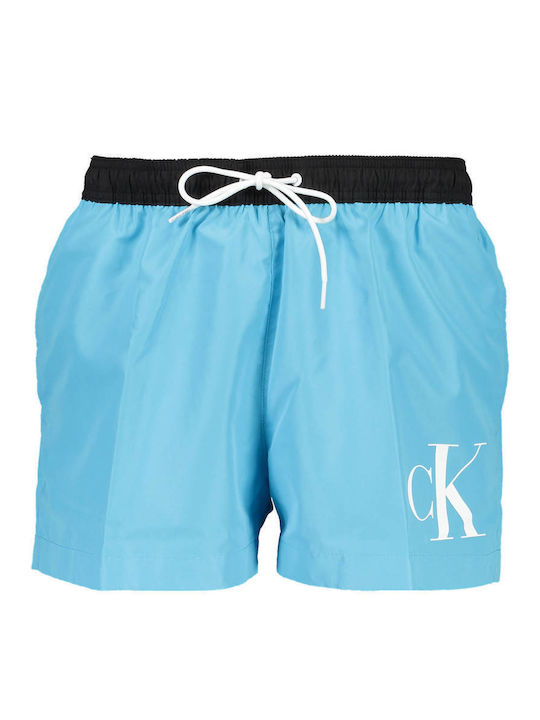 Calvin Klein Herren Badebekleidung Shorts Hellblau