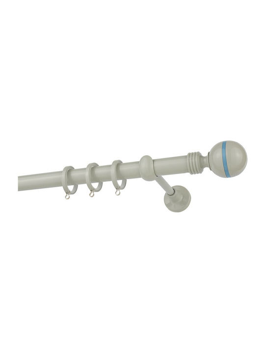Zogometal Metallic Curtain Pole Color Pop Super...