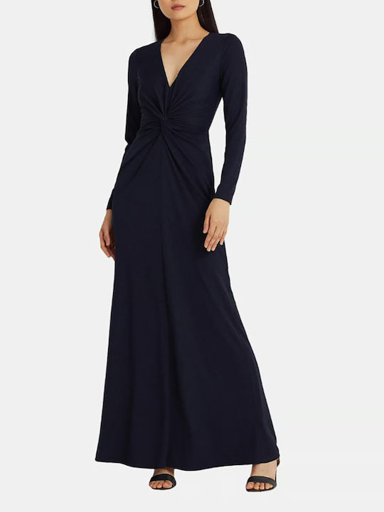 green emerald velvet dress Lauren Ralph Lauren Evening Navy Ruched Sequin Mini Dress main image 1