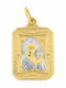Eforo Pendant Kids Talisman with the Virgin Mary made of Gold 14K PA11400089