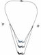 Bizoutaki Set with Necklace & Earrings from Steel