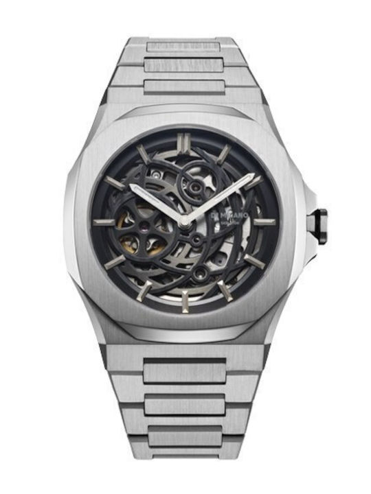 D1 Milano Men's Watch 40.5mm Automatic with Sil...