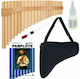 Thomann Αυλός Solist Panpipes Alto 22 Σωλήνων Ξύλινος σε Τονικότητα G