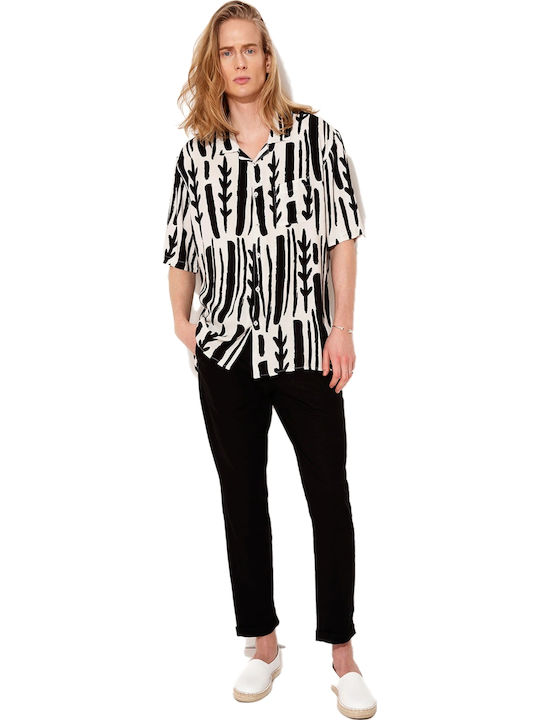 Stefan Fashion Short-sleeved Shirt Floral Multi...