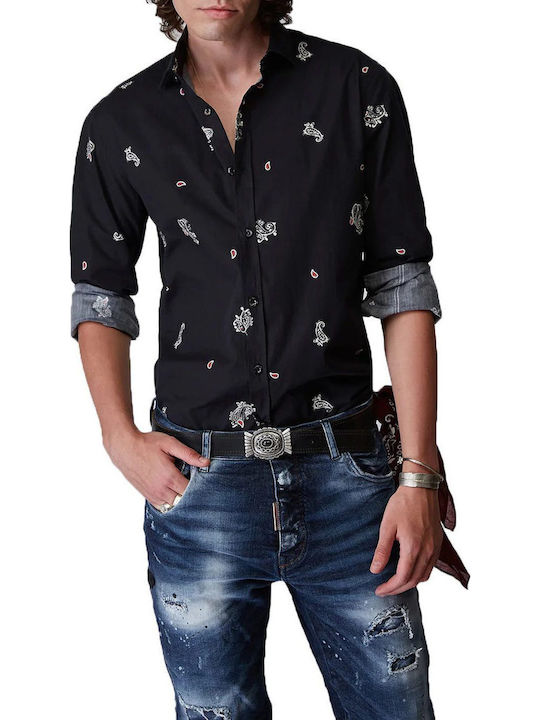 Stefan Fashion Μακρυμάνικo Βαμβακερό Πουκάμισο ...