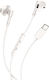 XO EP60 Безжични Стерео с жак 3.5mm Бял