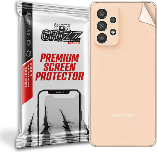 GrizzGlass SatinSkin Back Cover Protection σε Διάφανο χρώμα