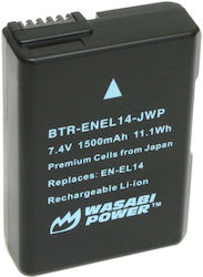 Wasabi EN-EL14 Kamera-Batterie 1500mAh Kompatibel mit Nikon Wasabi EN-EL14 Kamera-Batterie 1500mAh Kompatibel mit Nikon