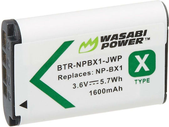 Wasabi Μπαταρία Φωτογραφικής Μηχανής Ιόντων-Λιθίου (Li-ion) 1600mAh Συμβατή με Sony