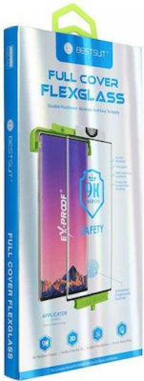 Bestsuit Flexible Hybrid Glass 5D Full Face Tempered Glass Black (Galaxy S23+)