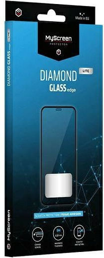 MyScreenPROTECTOR Diamond Glass Full Glue Full Face Tempered Glass Μαύρο (Oppo Reno7 Lite)