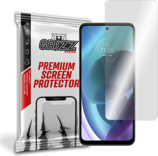 GrizzGlass HybridGlass Tempered Glass (Motorola Moto G7)