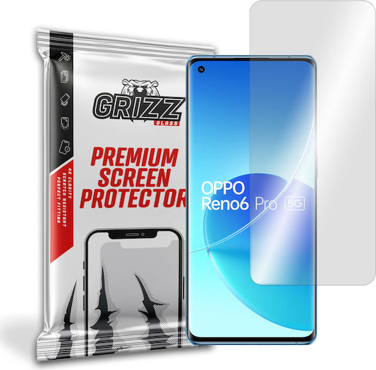 GrizzGlass Hydrofilm Tempered Glass (Oppo Reno6 Pro)