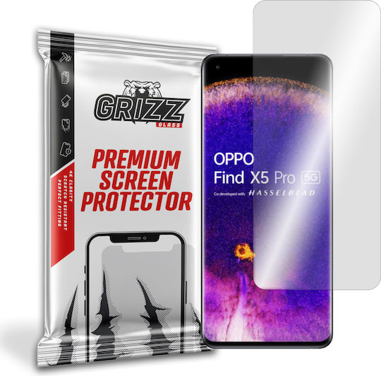GrizzGlass Hydrofilm Tempered Glass (Oppo Find X5 Pro)