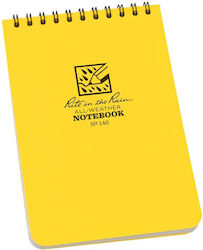 Rite in the Rain Notepad Spiral Square Yellow
