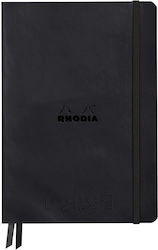 Rhodia Notebook A5 with Elastic Black