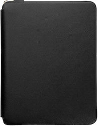 Smythson Notebook A4 Ruled Black