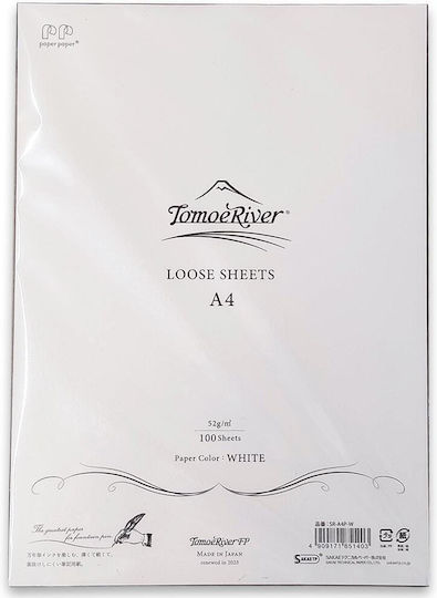 Sakae Technical Paper Carnet 100 Foi A4 cu Pagini Albe Alb