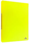 Logigraf Clipboard with 2 Rings for Paper B5 Yellow 1pcs