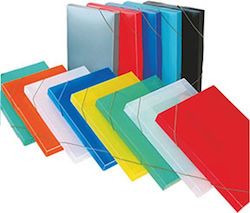 Shape Notebooks Πλαστικό Κουτί Αρχειοθέτησης με Λάστιχο (Διάφορα Χρώματα)