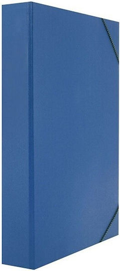 Fiber Plastic File Box with Rubber Band 35x25cm