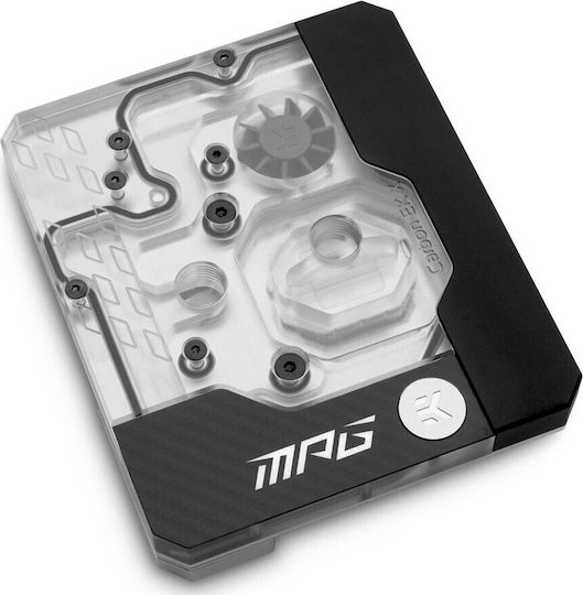 Ekwb M/b Block Ek-quantum Momentum Mpg Z590 Gaming Carbon - Ek X Edition Воден блок за процесор