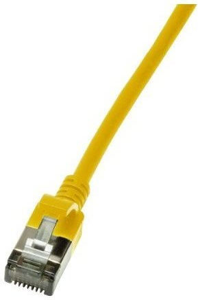 LogiLink U/FTP (STP) Cat.6 Ethernet Network Cable 0.5m Yellow