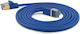 Wantec U/FTP (STP) Cat.6a (Gigabit) Καλώδιο Δικτύου Ethernet 25m Μπλε