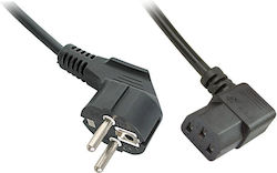 Lindy Schuko - IEC C13 Kabel 2m Schwarz (30345)